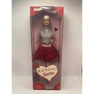 Vintage 1999 Barbie Doll XXXOOO Valentine Barbie Doll Mattel New In Box